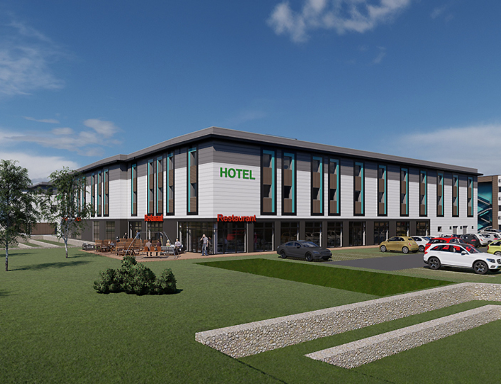 CONCEPTION D’UN HOTEL ***** CommArchit Architecture